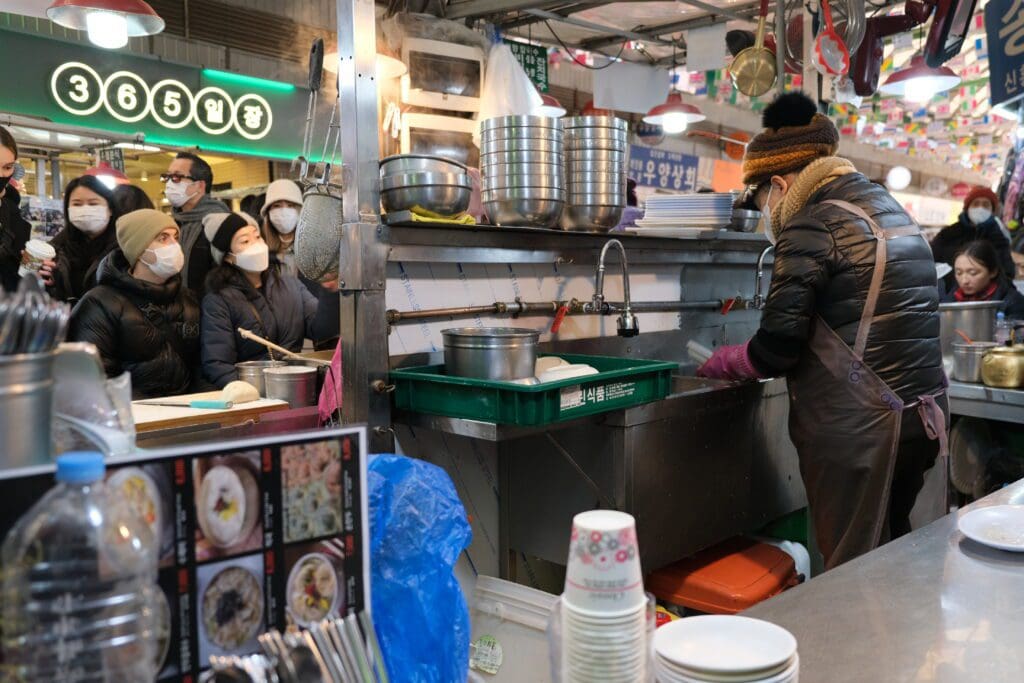 Gohyang Kalguksu Gwangjang Market Netflix Street Food Asia