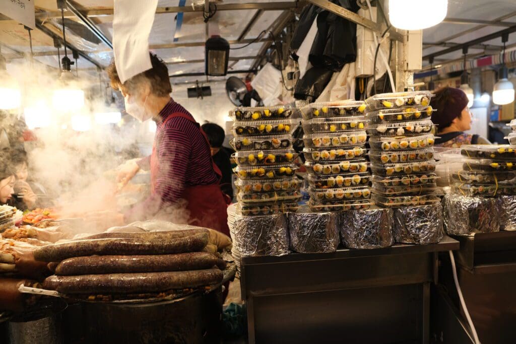 Korean Street Food gwangjang-market-seoul-south-korea