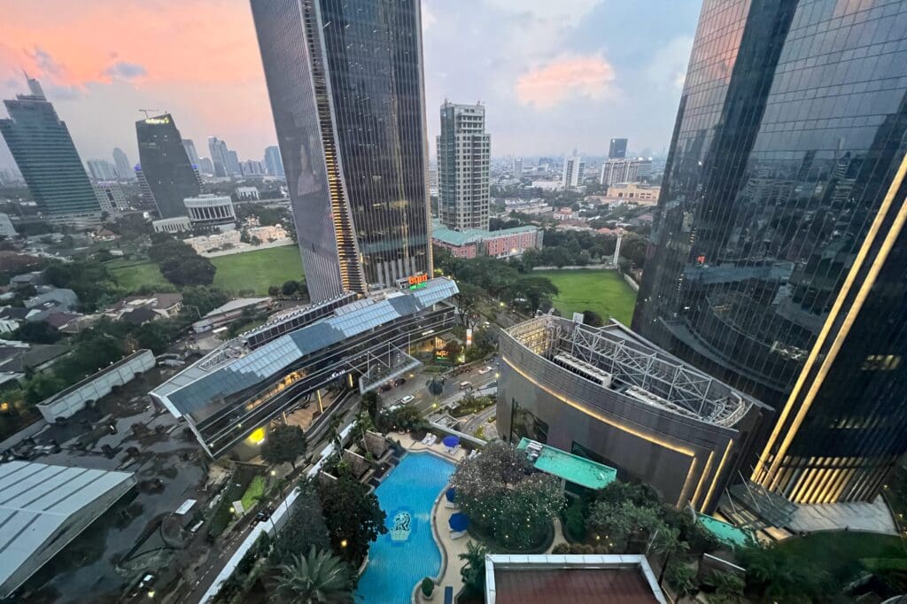 Ritz Carlton quarantine Jakarta Indonesia