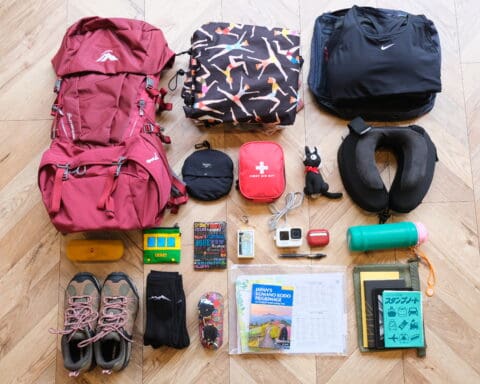 Kumano Kodo Pilgrimage Packing