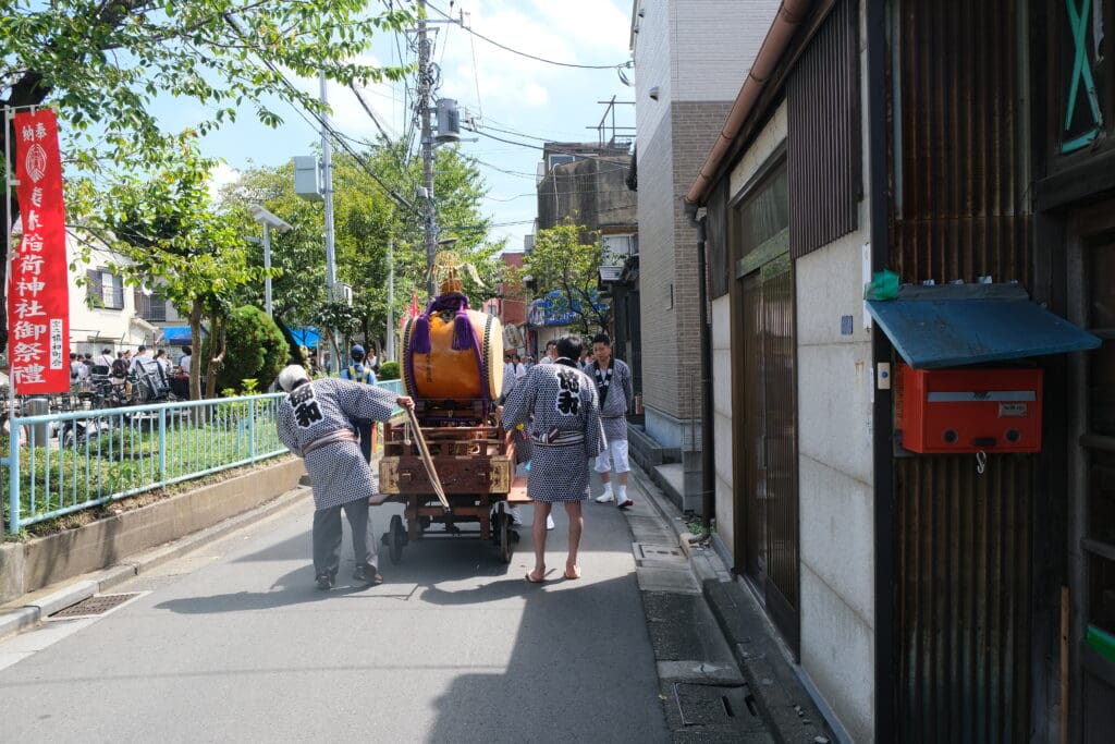 Matsuri Cultural Festival Hikifune Tokyo Japan