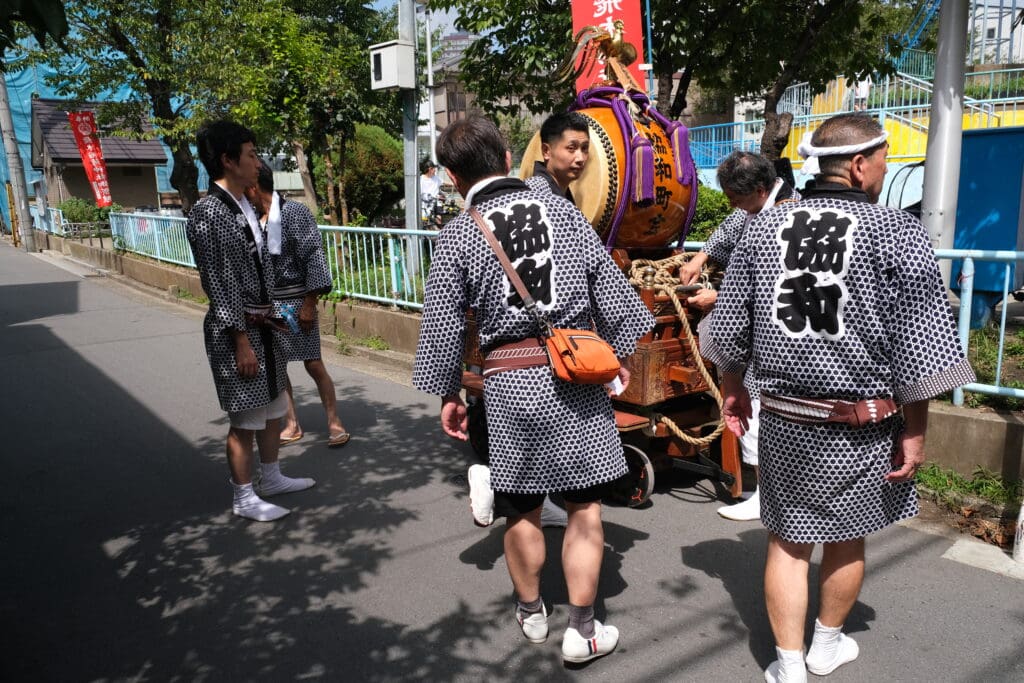 Matsuri Cultural Festival Hikifune Tokyo Japan