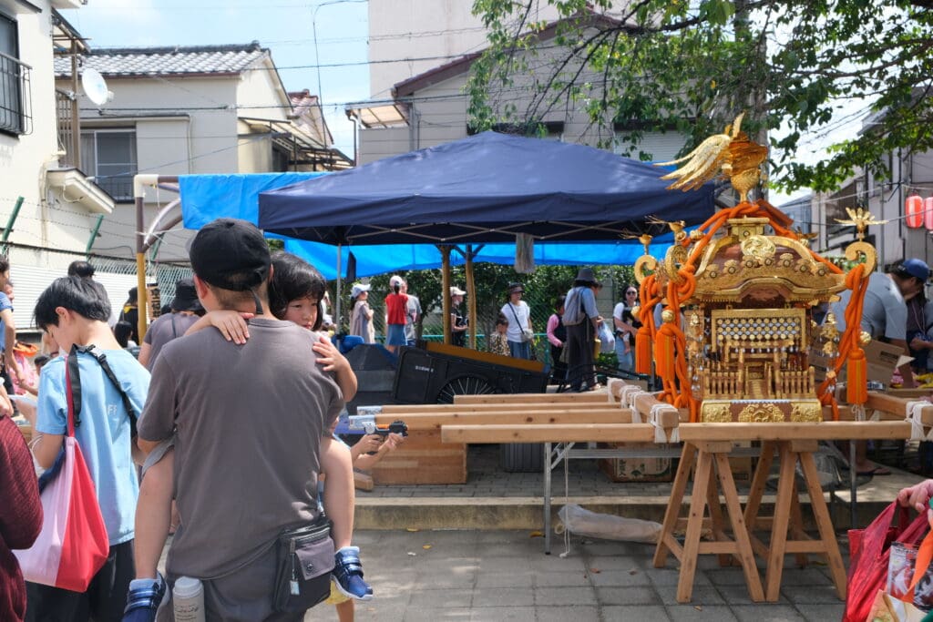 Matsuri Cultural Festival Hikifune Tokyo Japan