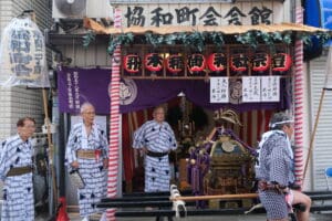 Matsuri Cultural Festival Hikifune Tokyo Japan