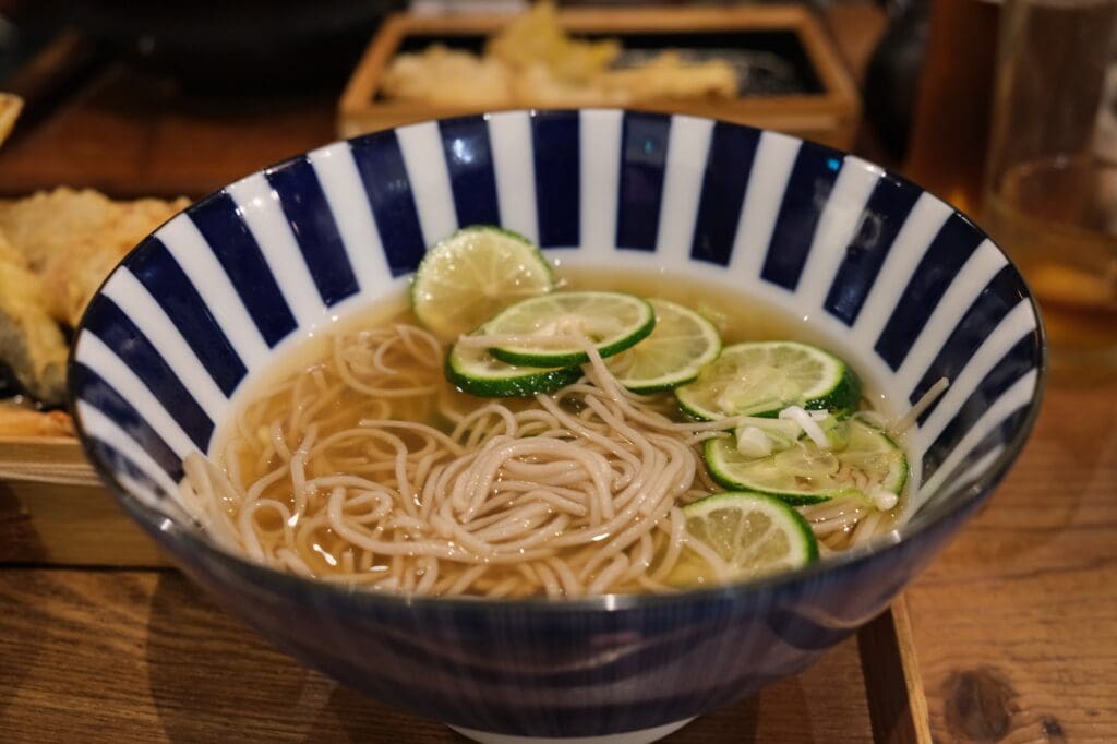 Sudachi Soba Shinobu-an Osaka Japan