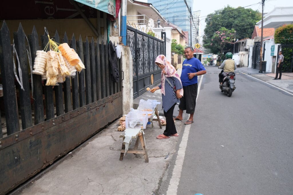 Tukang Sayur Keliling Jakarta Indonesia