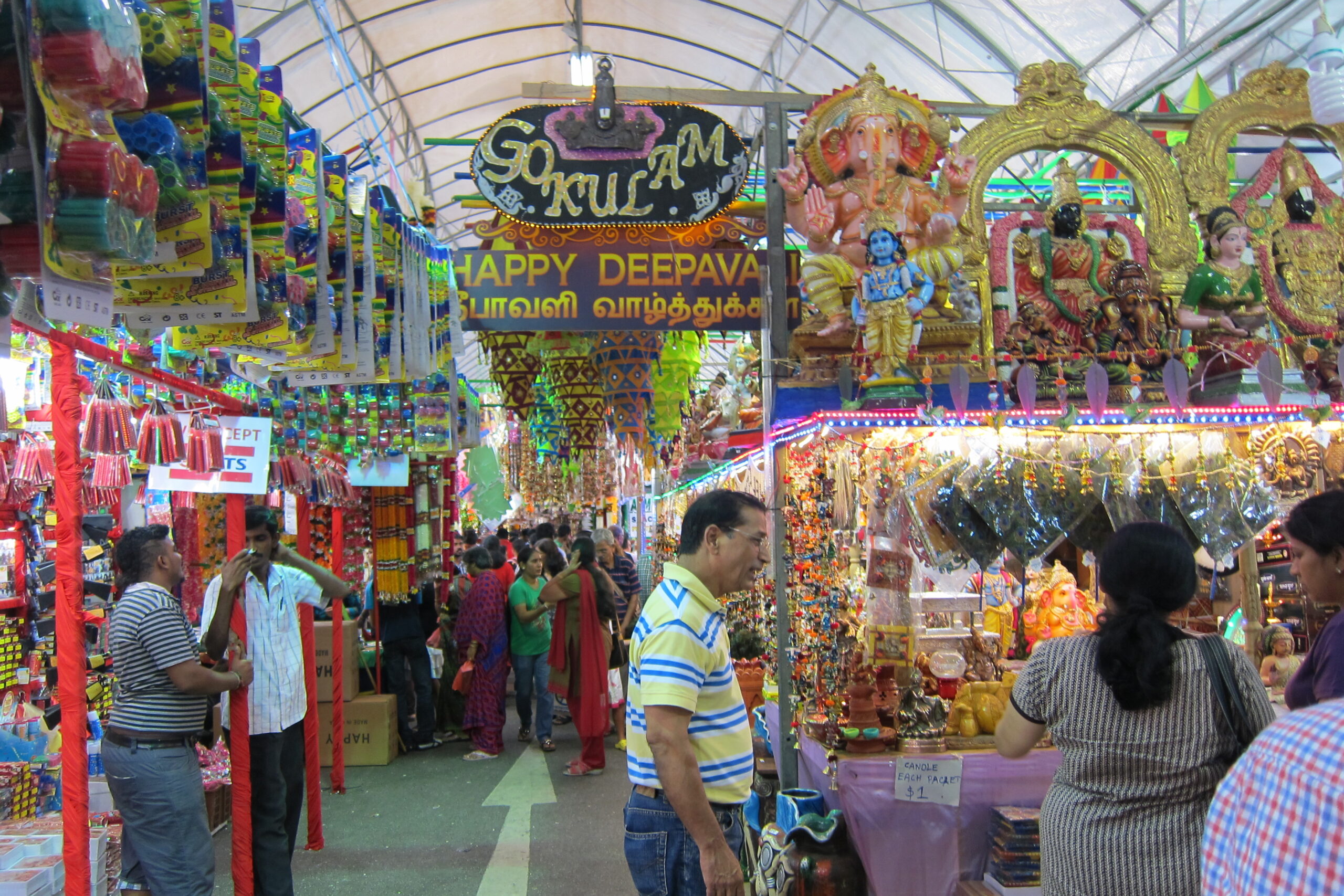 Deepavali Bazaar Little India Singapore