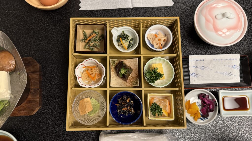 Kinosaki Onsen food